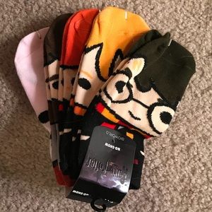 Harry Potter no-show socks